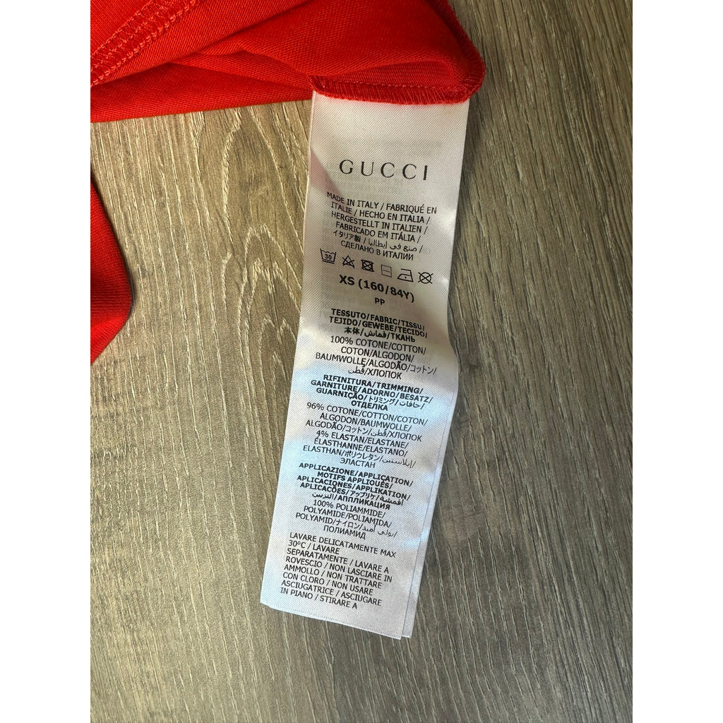 Gucci X Adidas Robe mi-longue Rouge XS