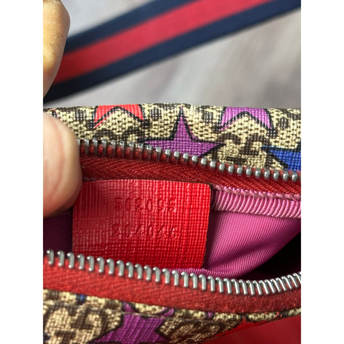 Gucci Sac bandoulière en cuir Multicolore Largeur 23 cm, Hauteur 14 cm, Profondeur 3 cm