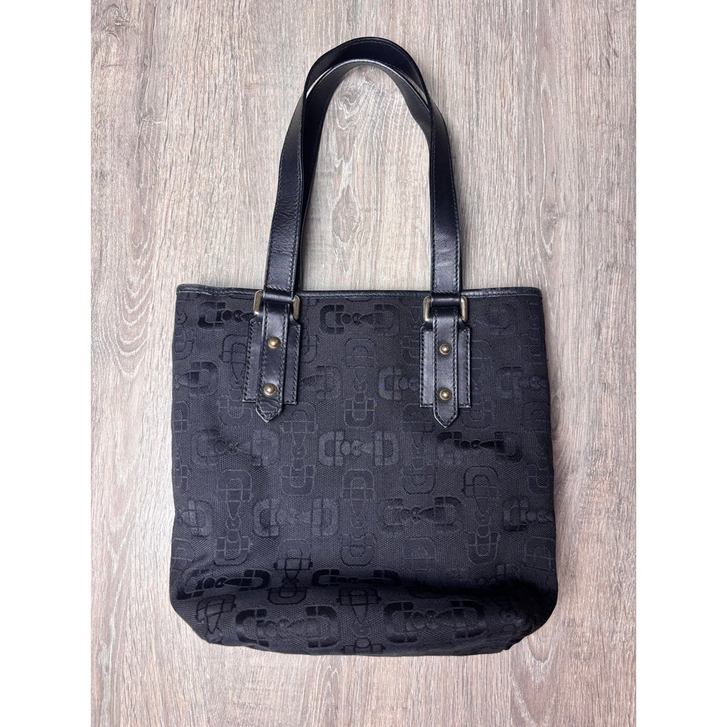 Gucci Sac à main en toile Noir Largeur 18 cm, Hauteur 24 cm, Profondeur 12 cm