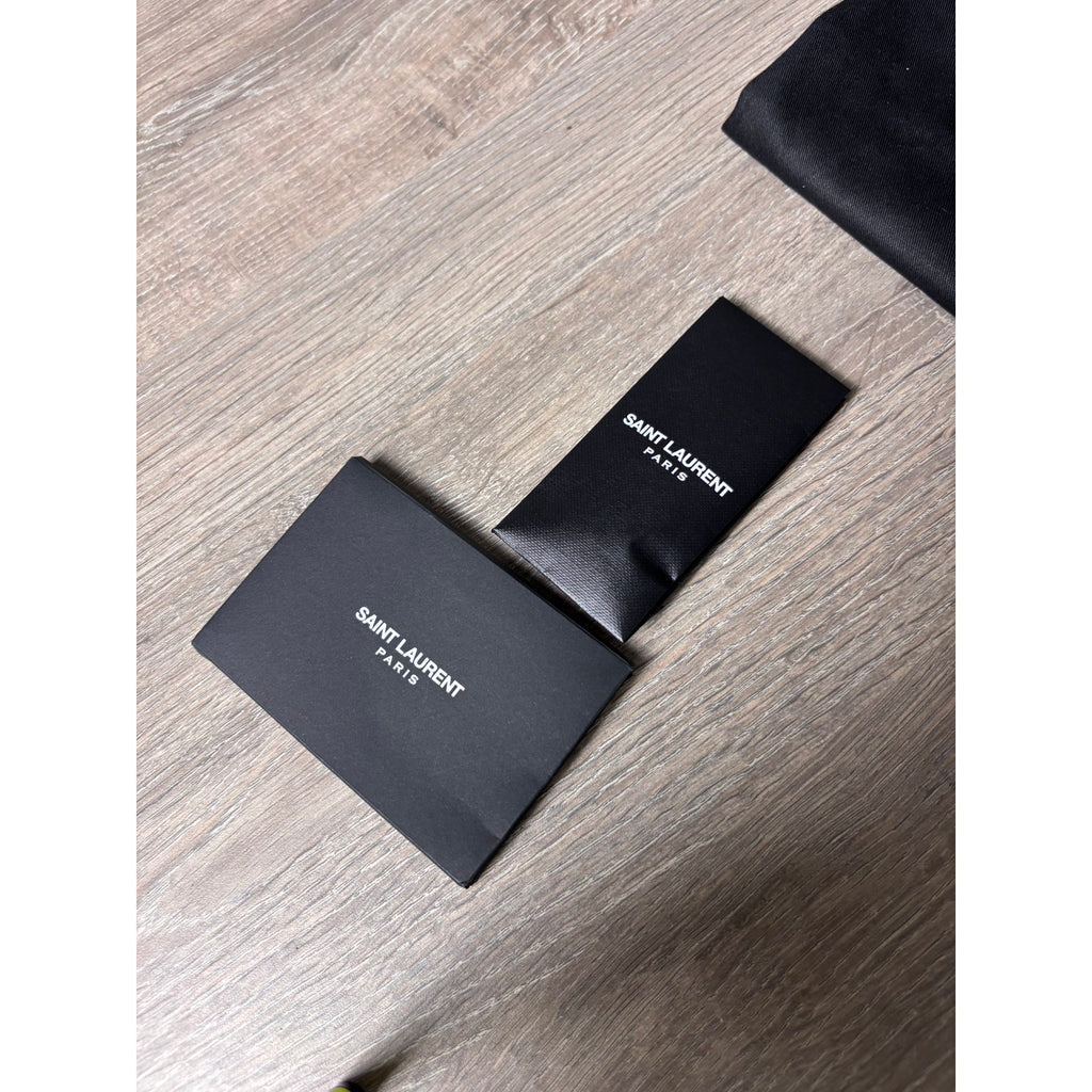 Saint Laurent Escarpins en cuir verni Jaune 37
