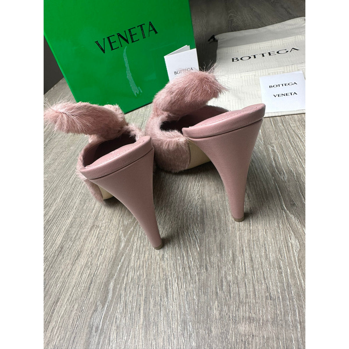 Bottega Veneta Sandales Rose 38