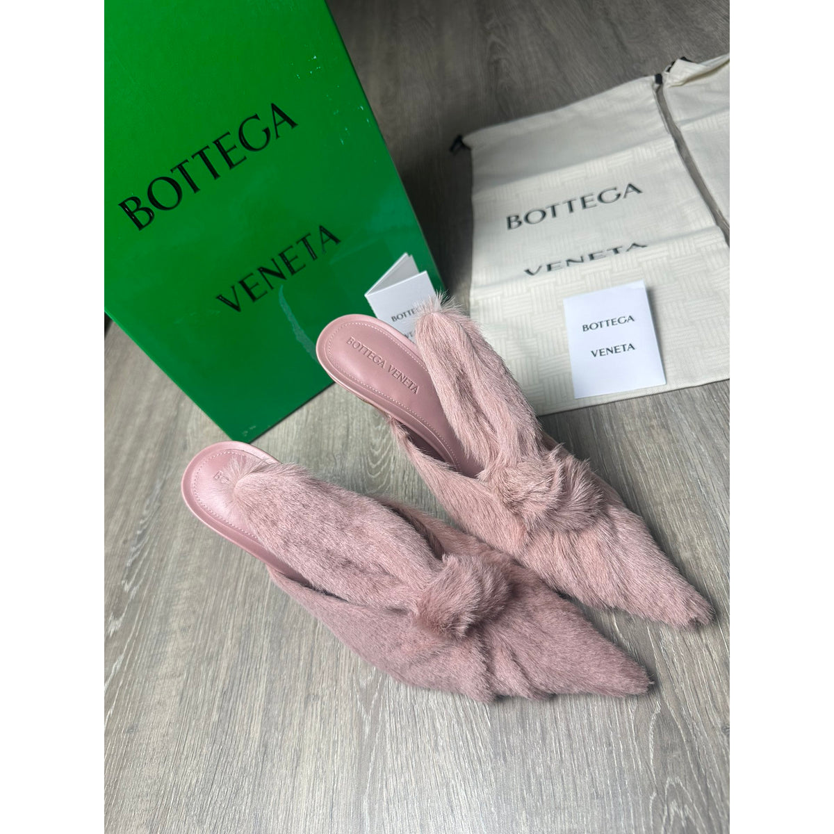 Bottega Veneta Sandales Rose 38