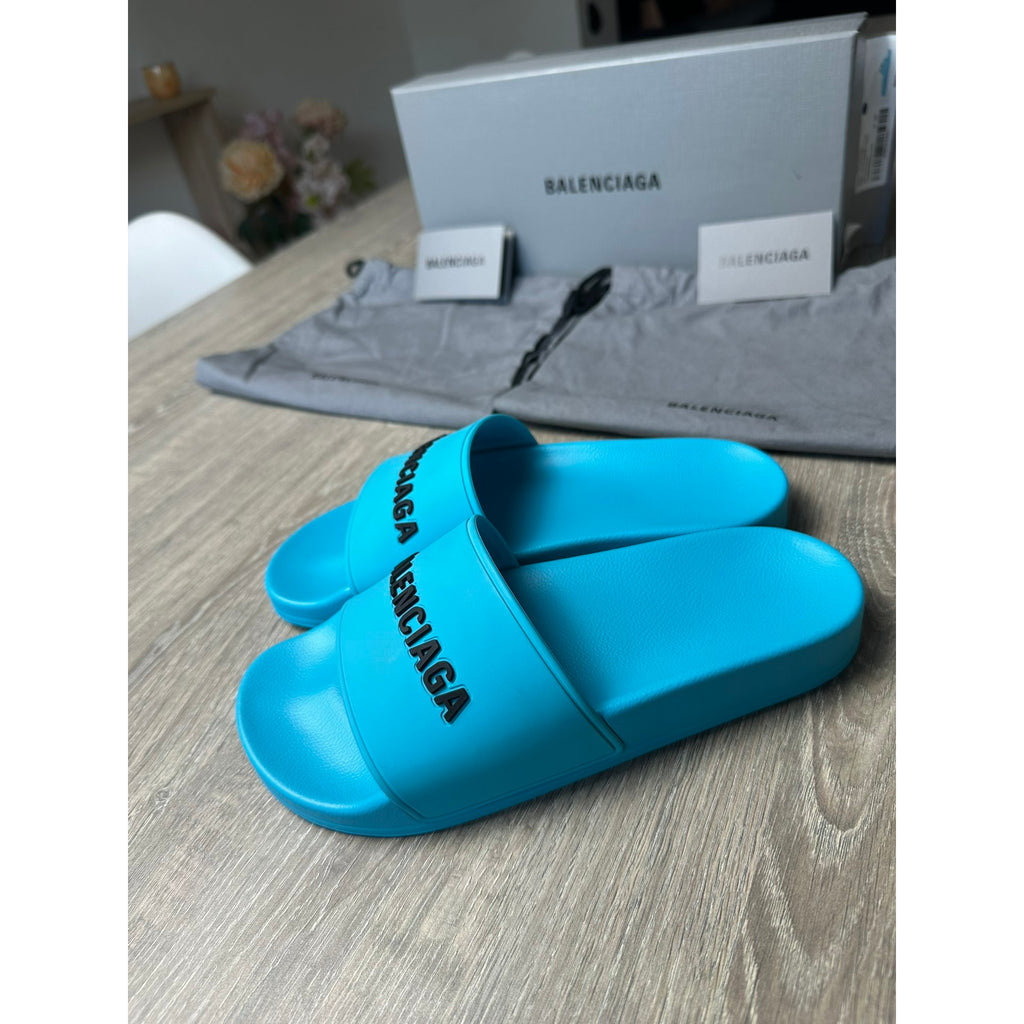 Balenciaga Sandales Bleu 37