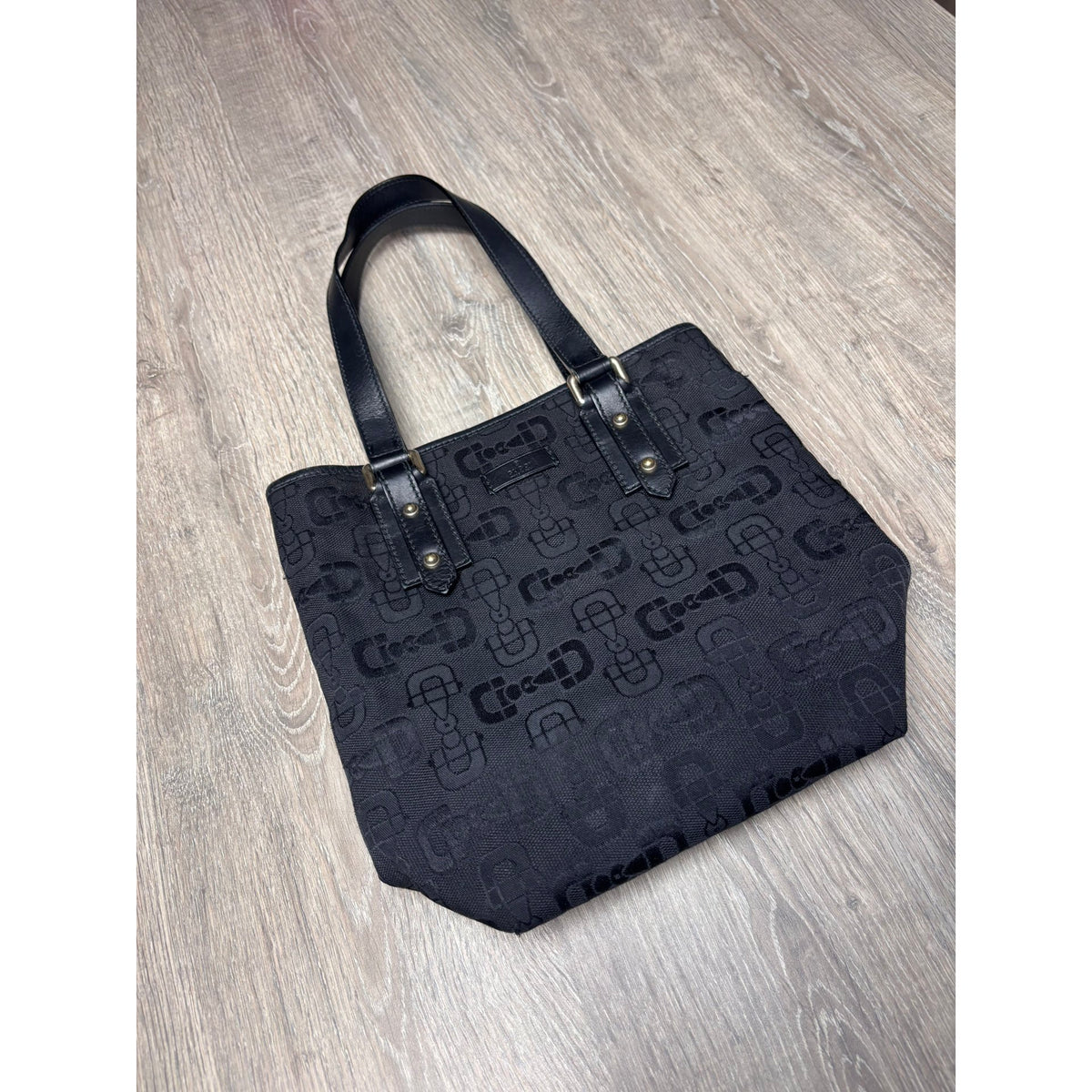 Gucci Sac à main en toile Noir Largeur 18 cm, Hauteur 24 cm, Profondeur 12 cm