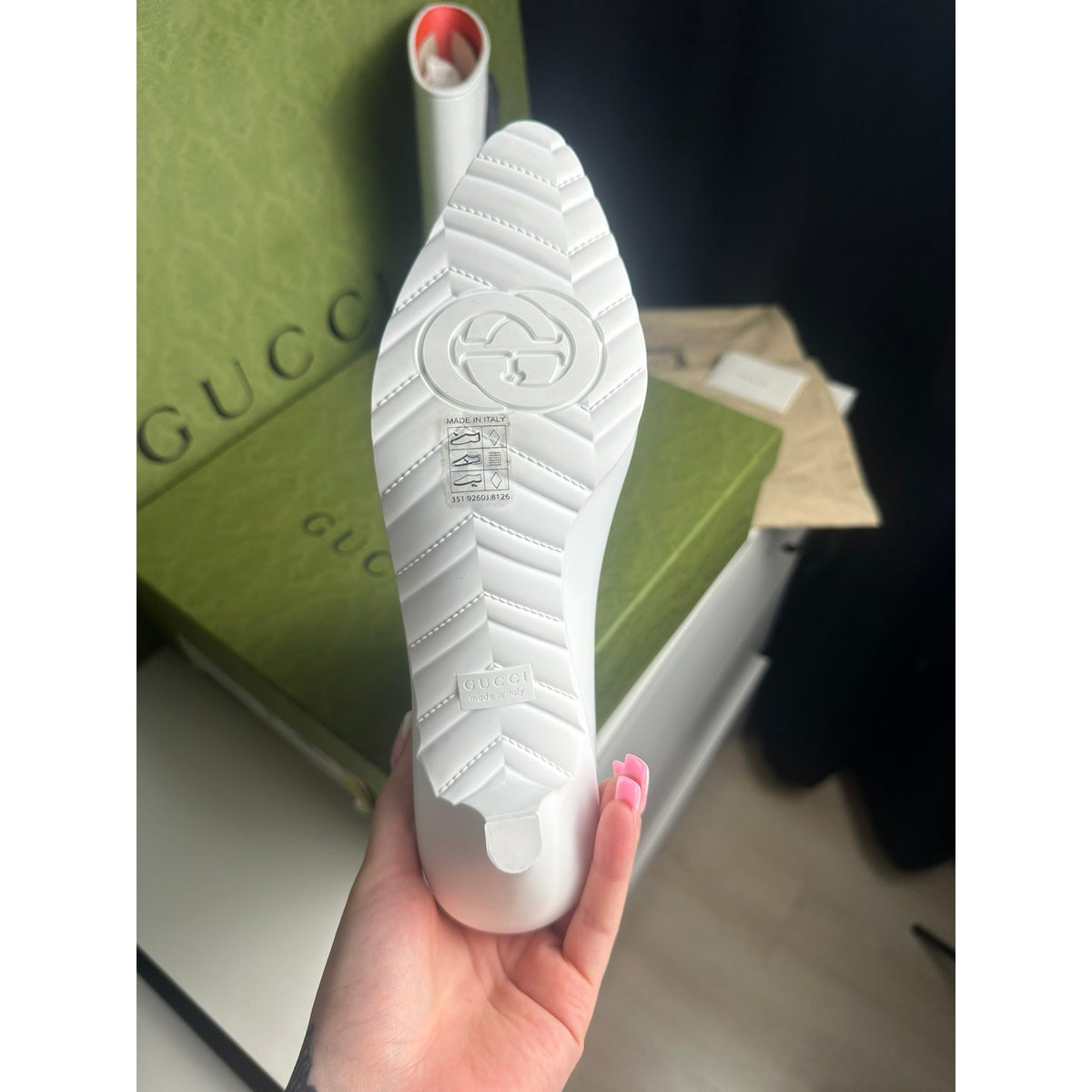 Gucci Boots Marmont Blanc 39
