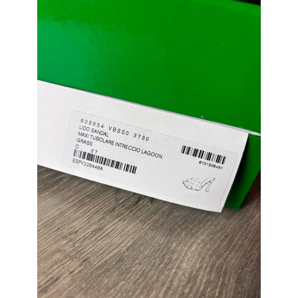 Bottega Veneta Sandales en cuir Lido Vert 37