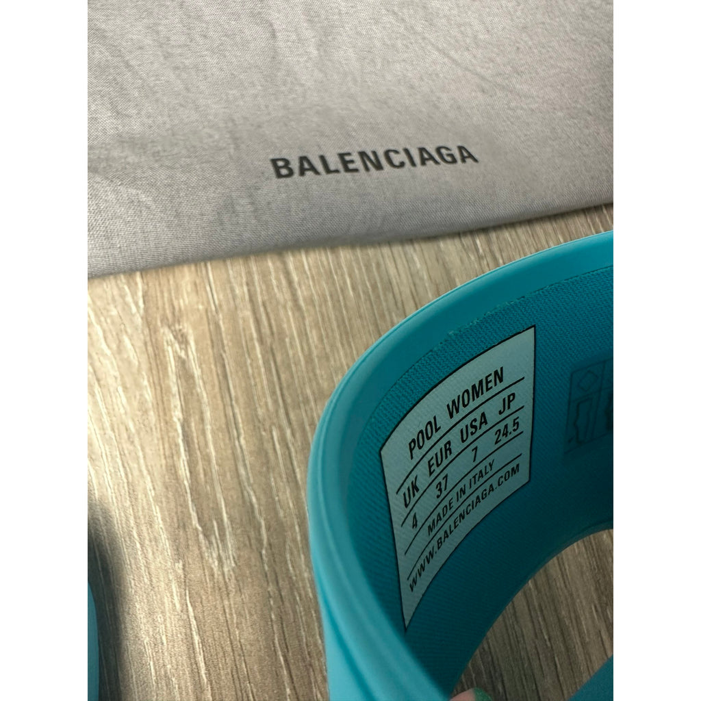 Balenciaga Sandales Bleu 37