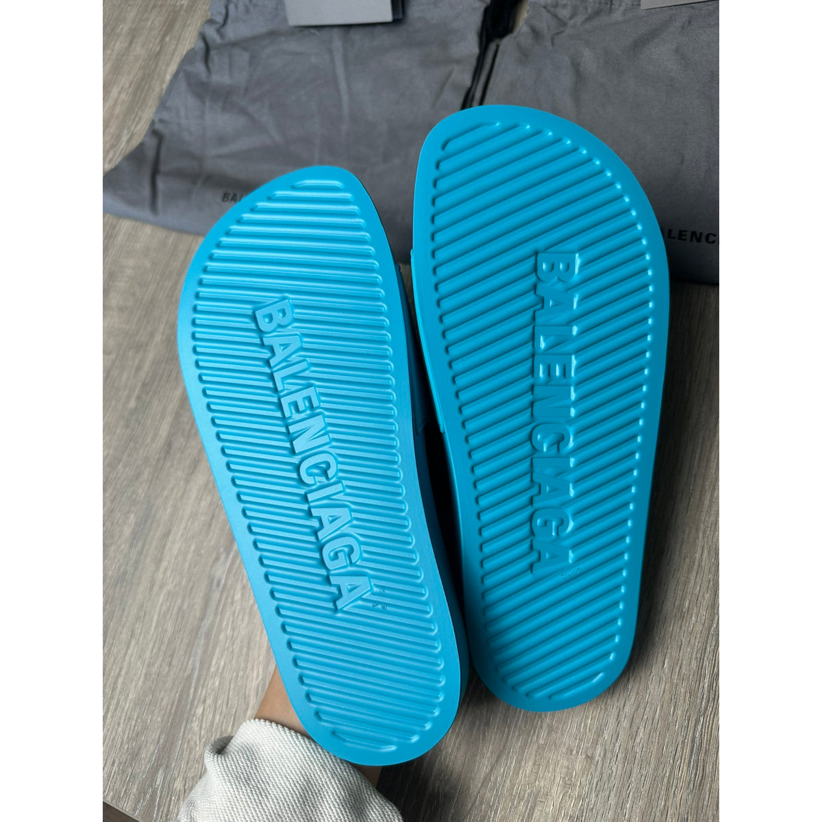 Balenciaga Sandales Bleu 37
