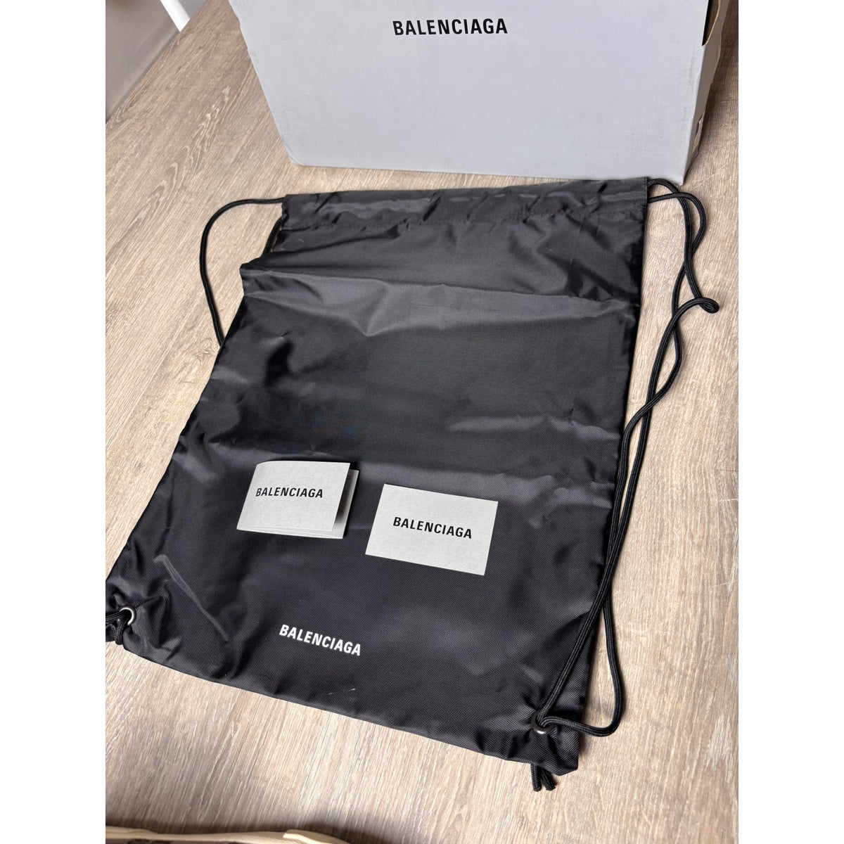 Balenciaga Baskets en toile Paris Marron 38