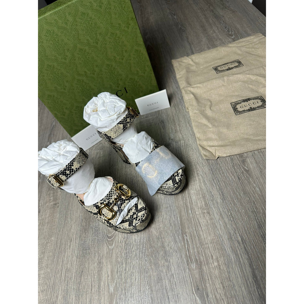 Gucci Escarpins en cuir Marron 35.5
