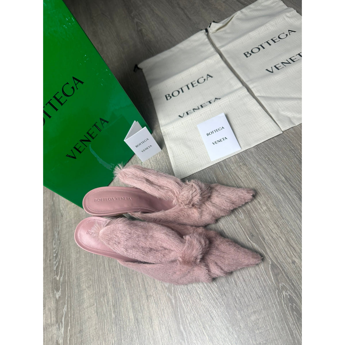 Bottega Veneta Sandales Rose 38