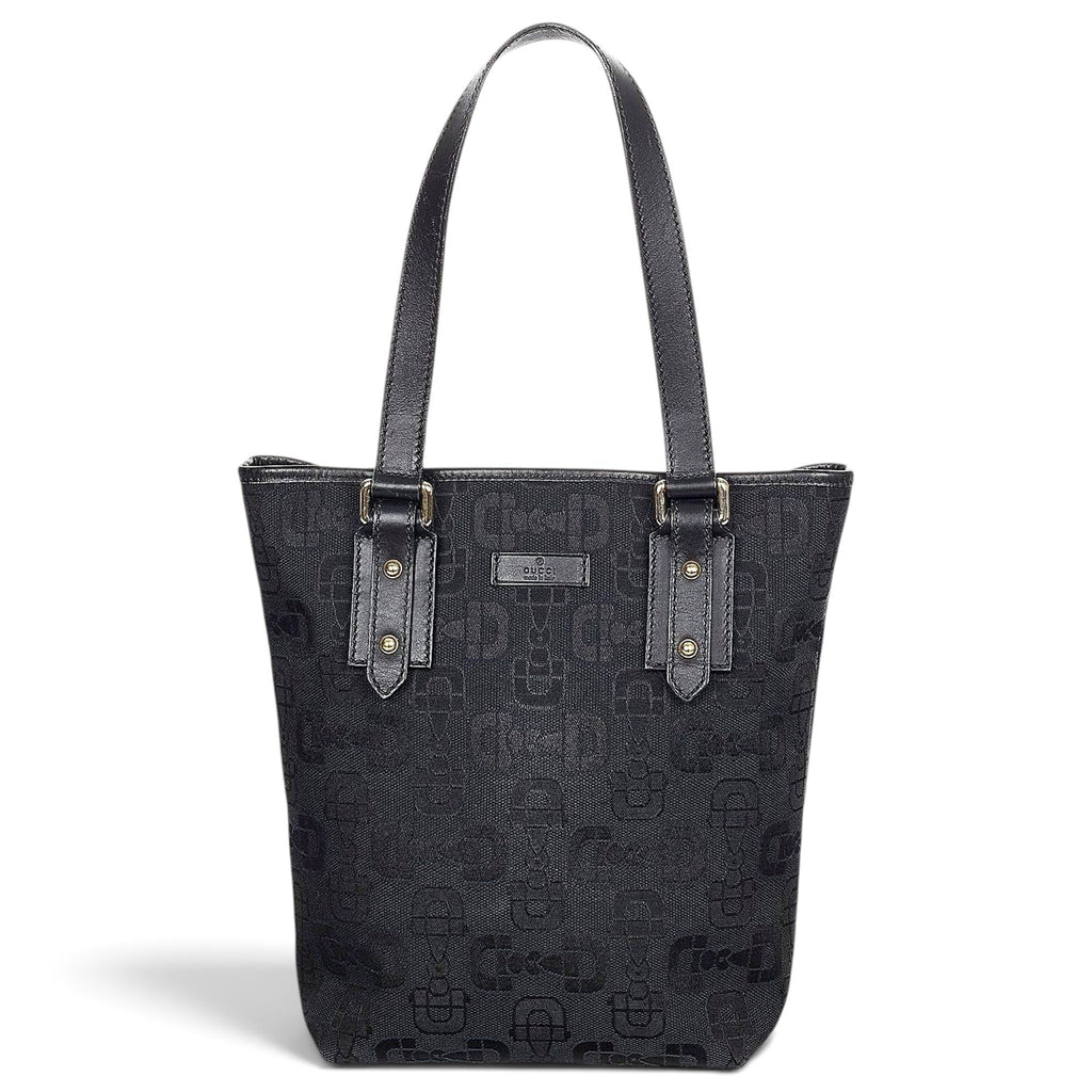 Gucci Sac à main en toile Noir Largeur 18 cm, Hauteur 24 cm, Profondeur 12 cm