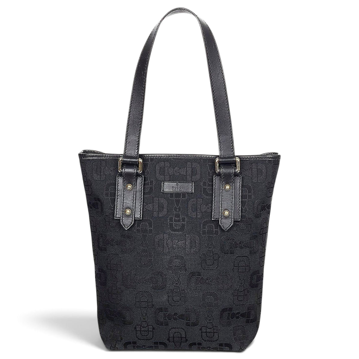 Gucci Sac à main en toile Noir Largeur 18 cm, Hauteur 24 cm, Profondeur 12 cm