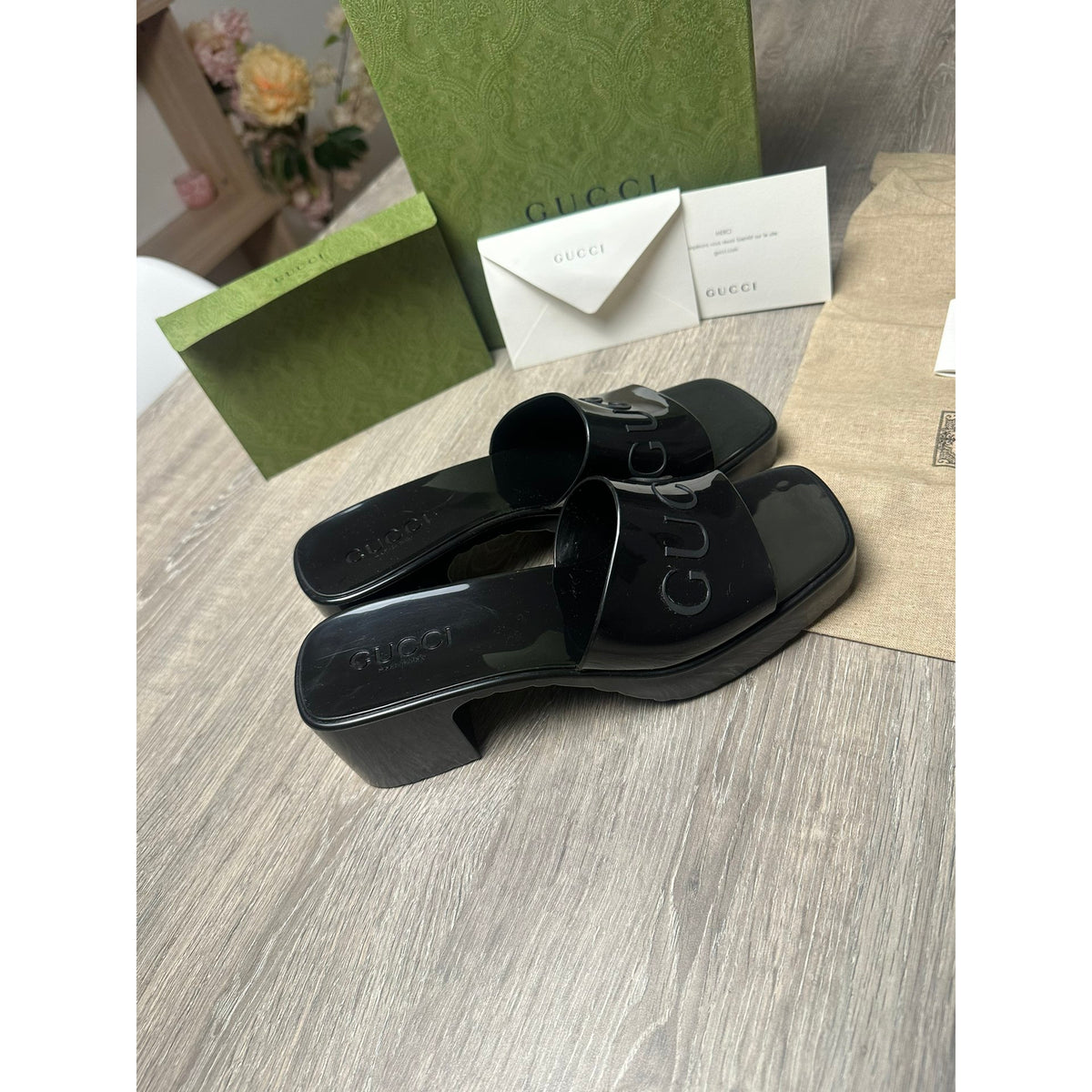 Gucci Escarpins Noir 37