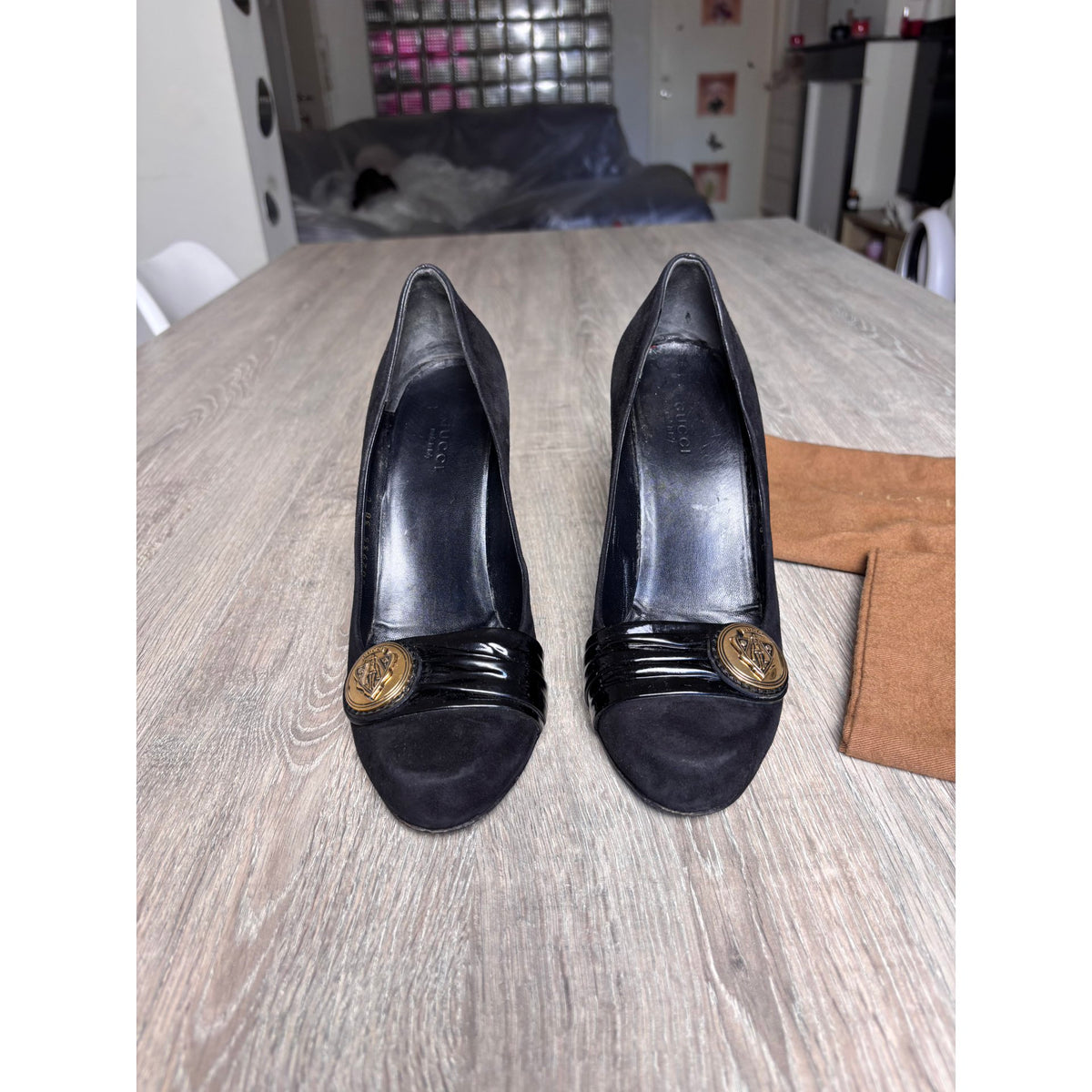 Gucci Escarpins en cuir Noir 38