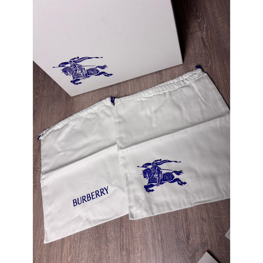 Burberry Bottes fourrées en cuir Jaune 41