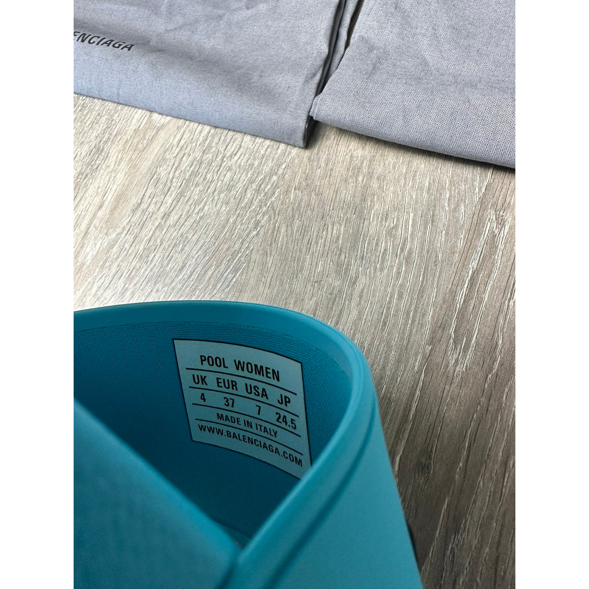 Balenciaga Sandales Bleu 37