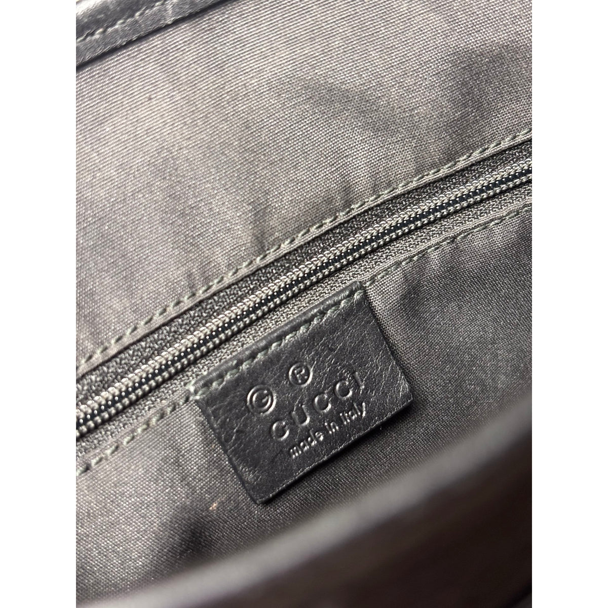 Gucci Sac à main en toile Noir Largeur 18 cm, Hauteur 24 cm, Profondeur 12 cm