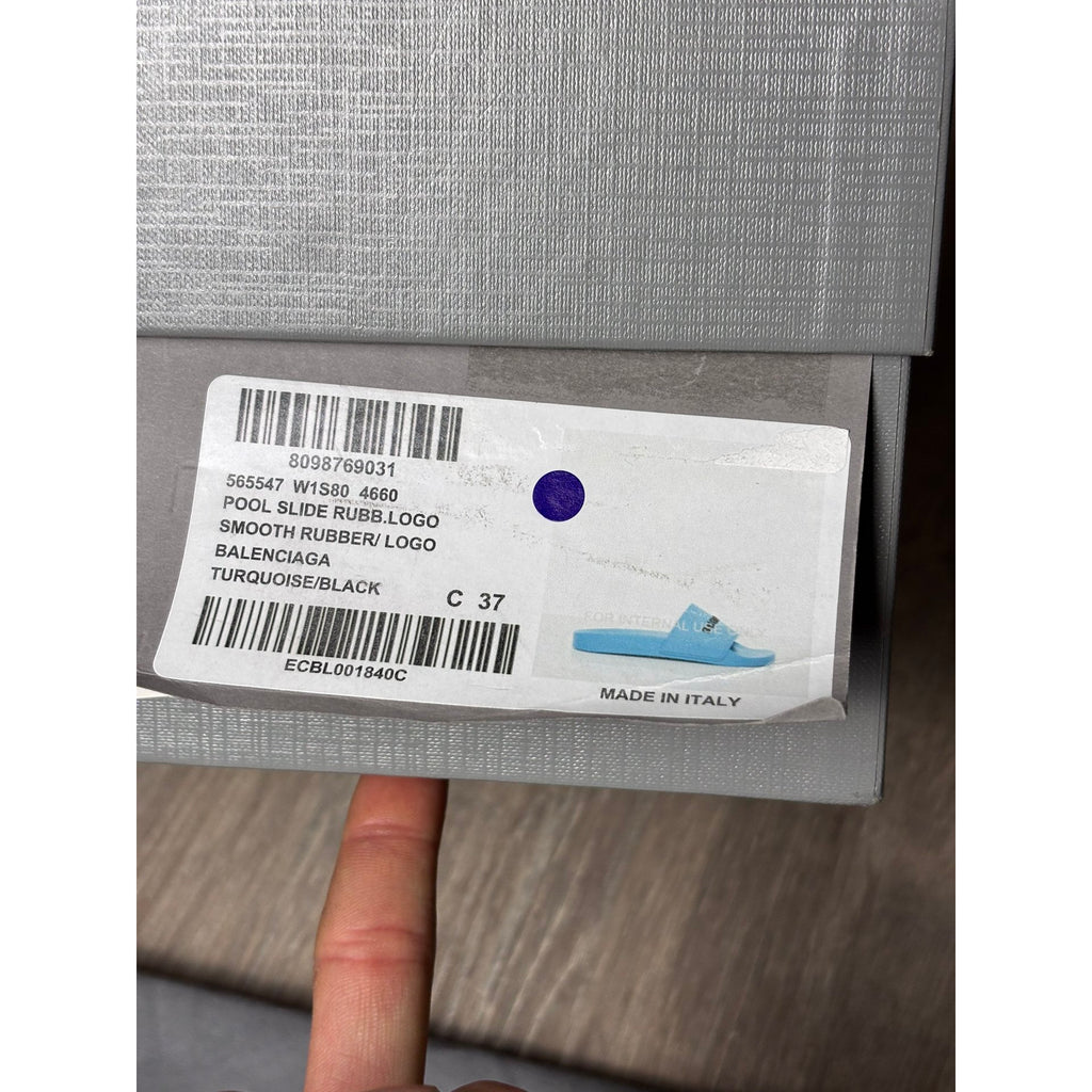 Balenciaga Mules Bleu 37