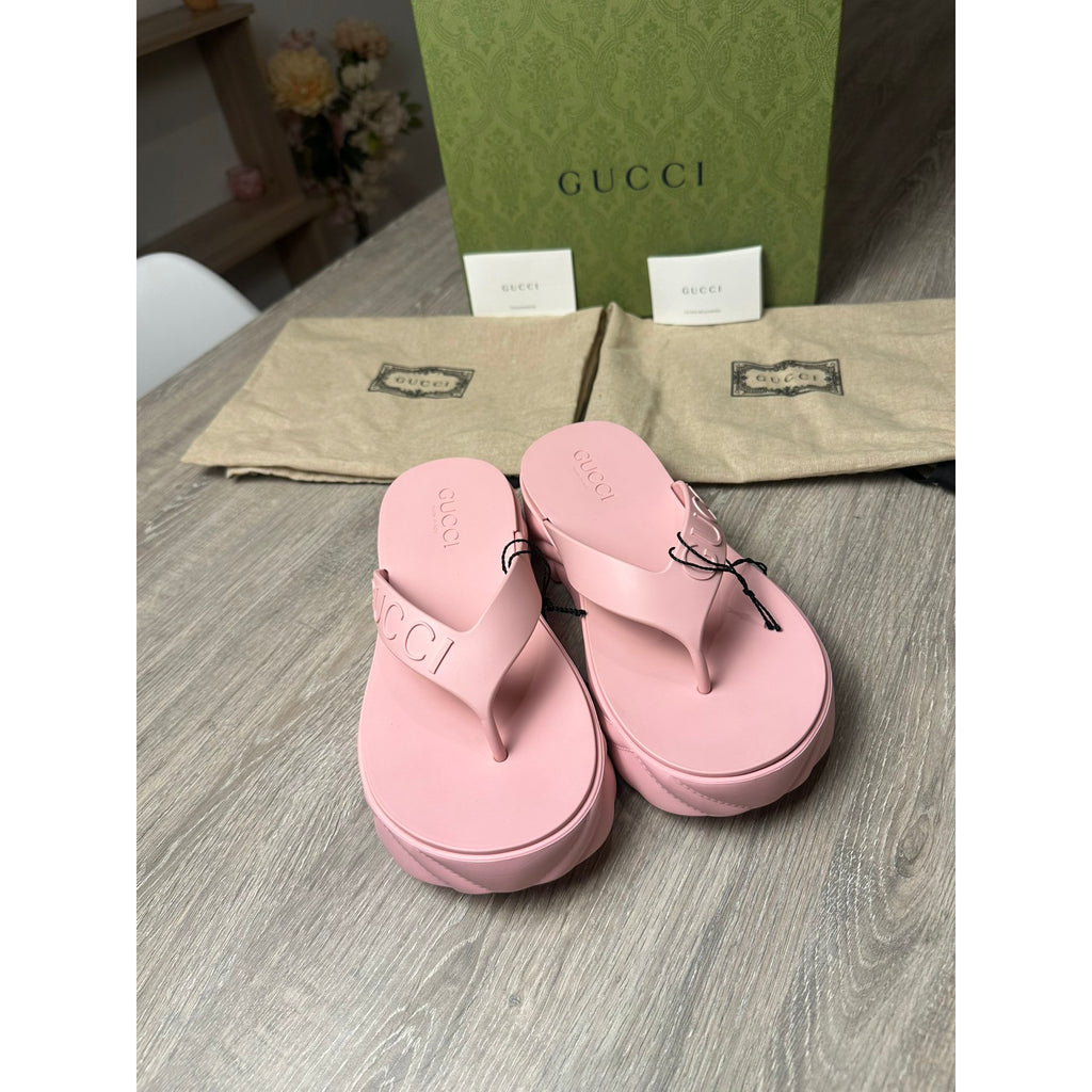 Gucci Tongs Rose 36