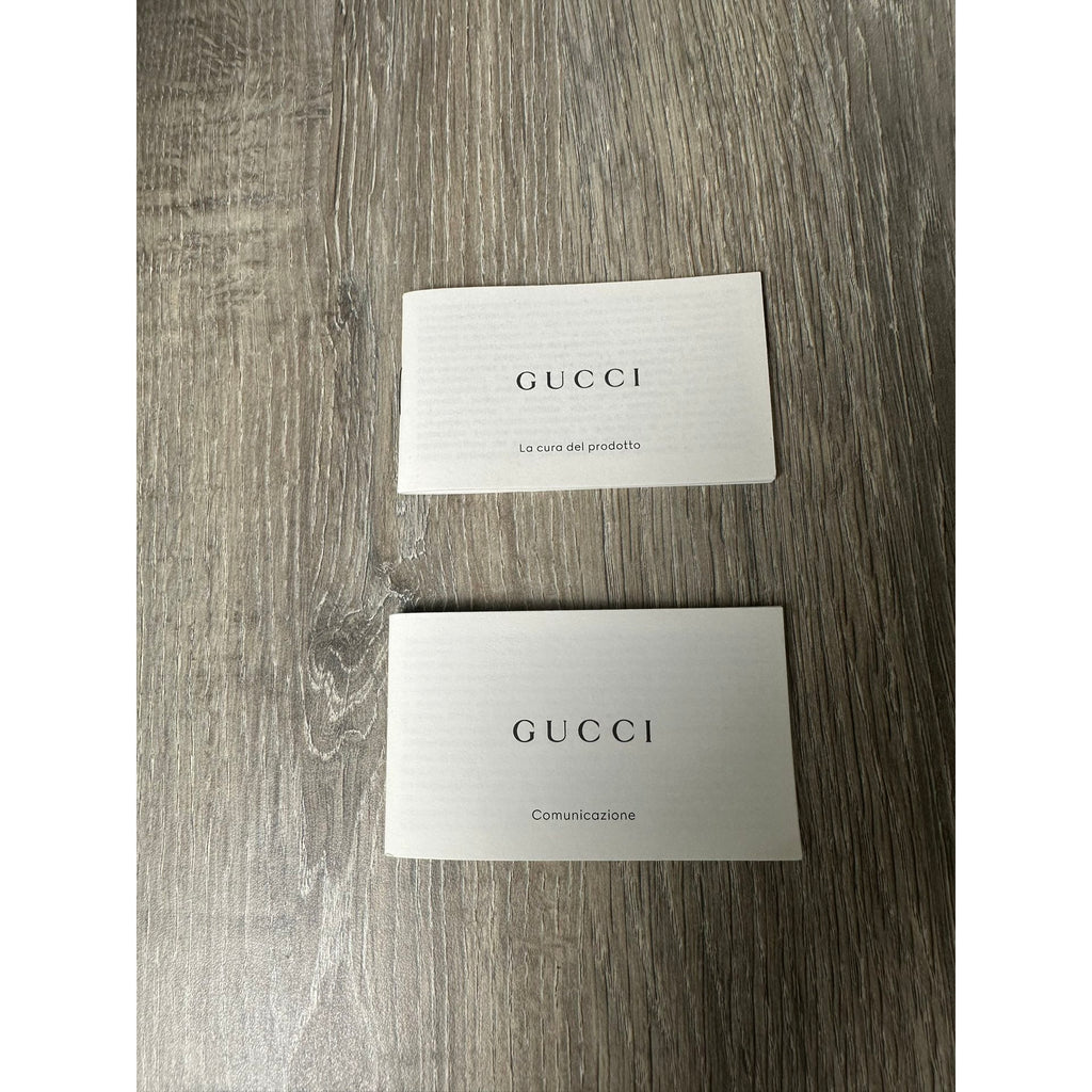 Gucci Baskets en cuir Rhyton Marron 9.5