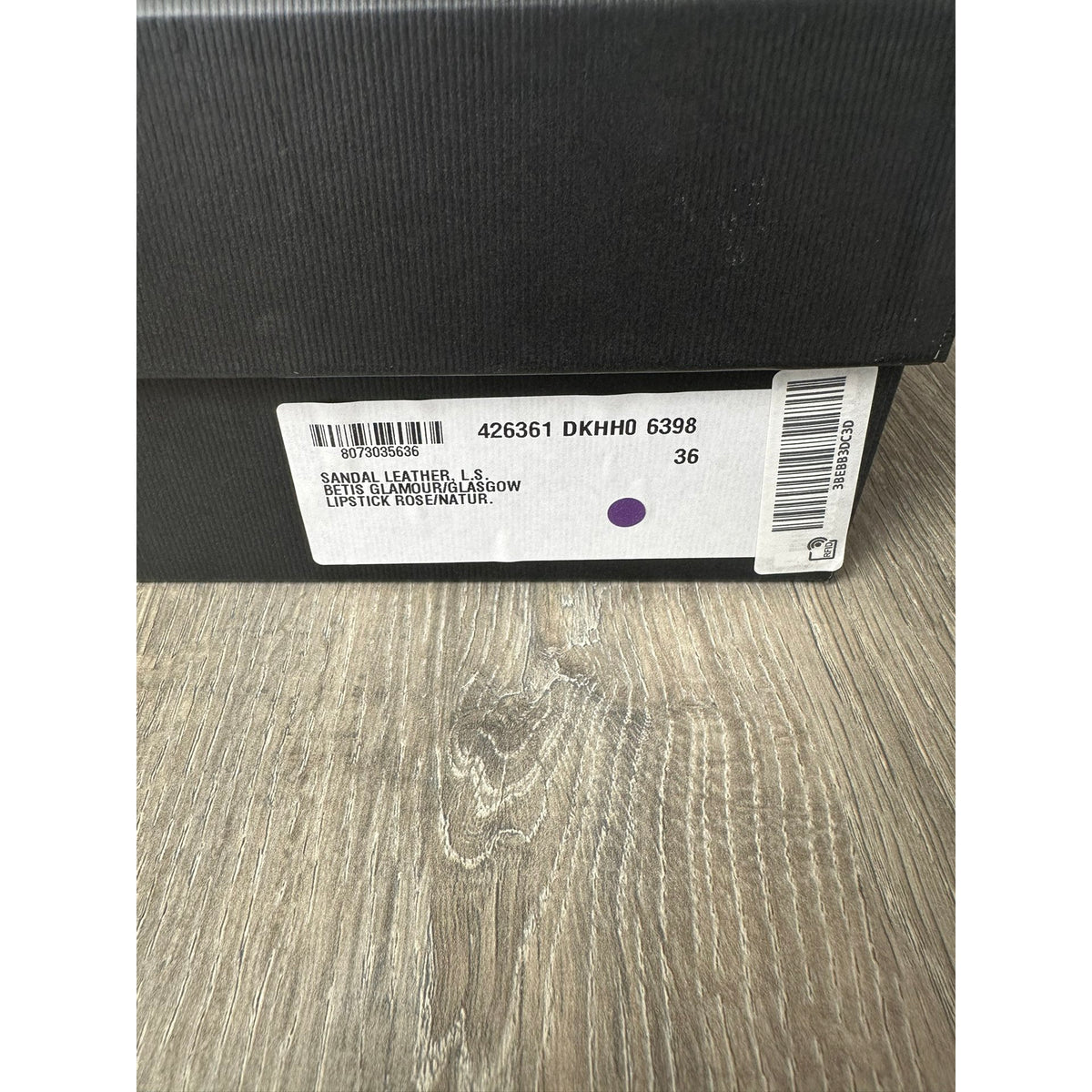 Gucci Mocassins en cuir Princetown Rose 36