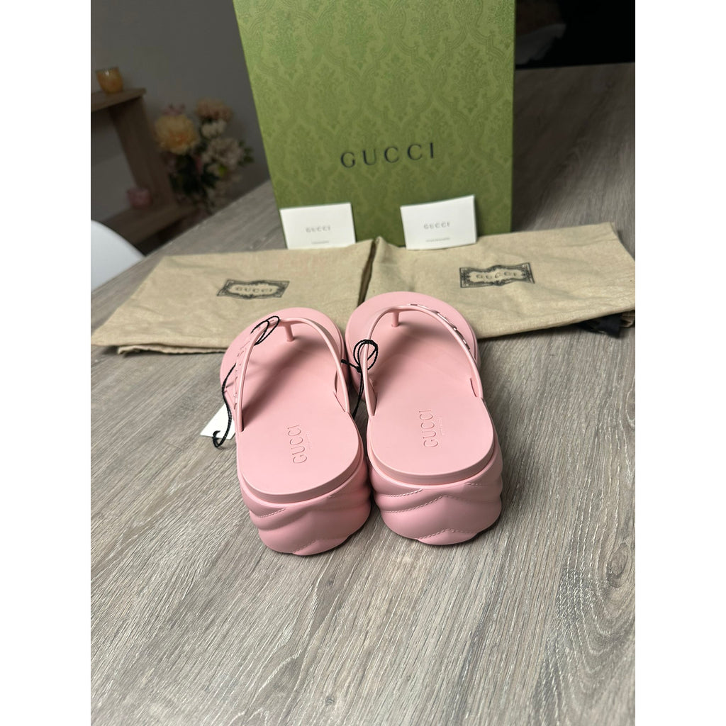 Gucci Tongs Rose 36