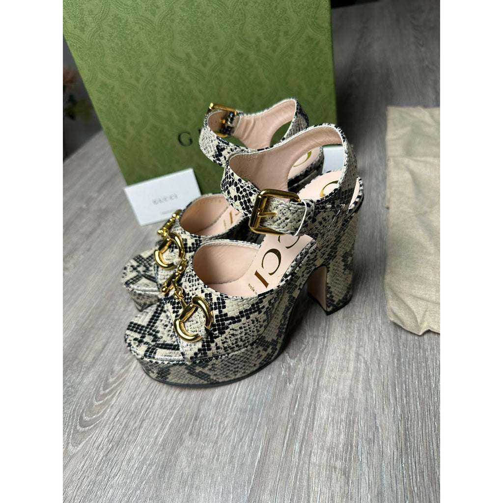 Gucci Escarpins en cuir Marron 35.5