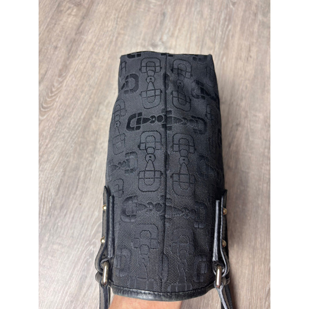 Gucci Sac à main en toile Noir Largeur 18 cm, Hauteur 24 cm, Profondeur 12 cm