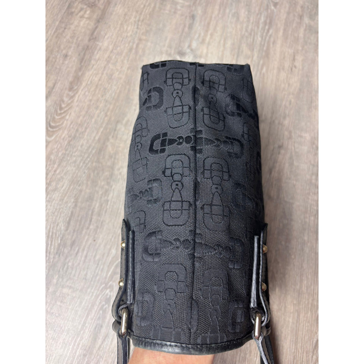 Gucci Sac à main en toile Noir Largeur 18 cm, Hauteur 24 cm, Profondeur 12 cm