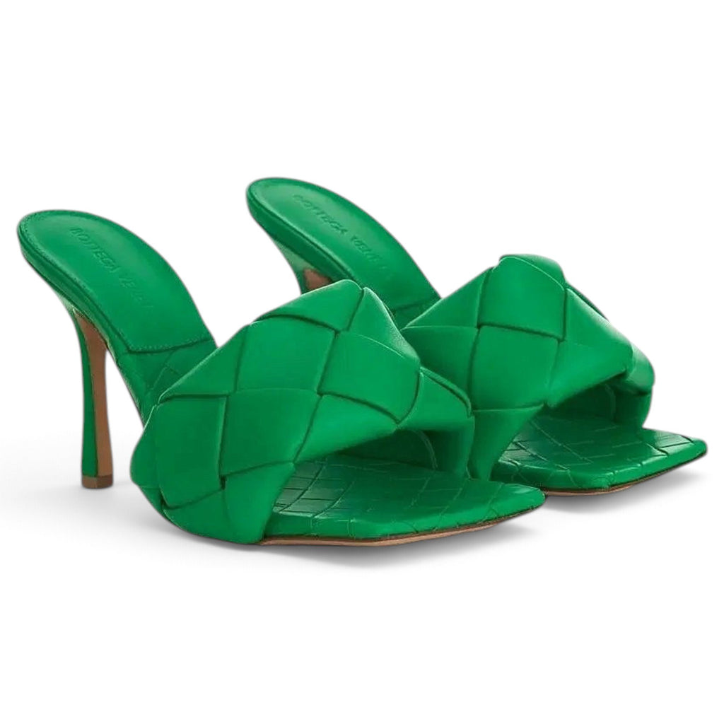 Bottega Veneta Sandales en cuir Lido Vert 37