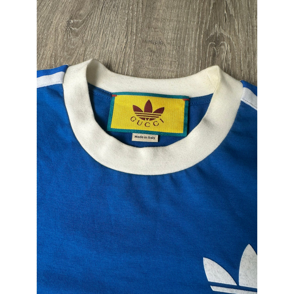 Gucci X Adidas Robe mi-longue Bleu XXS