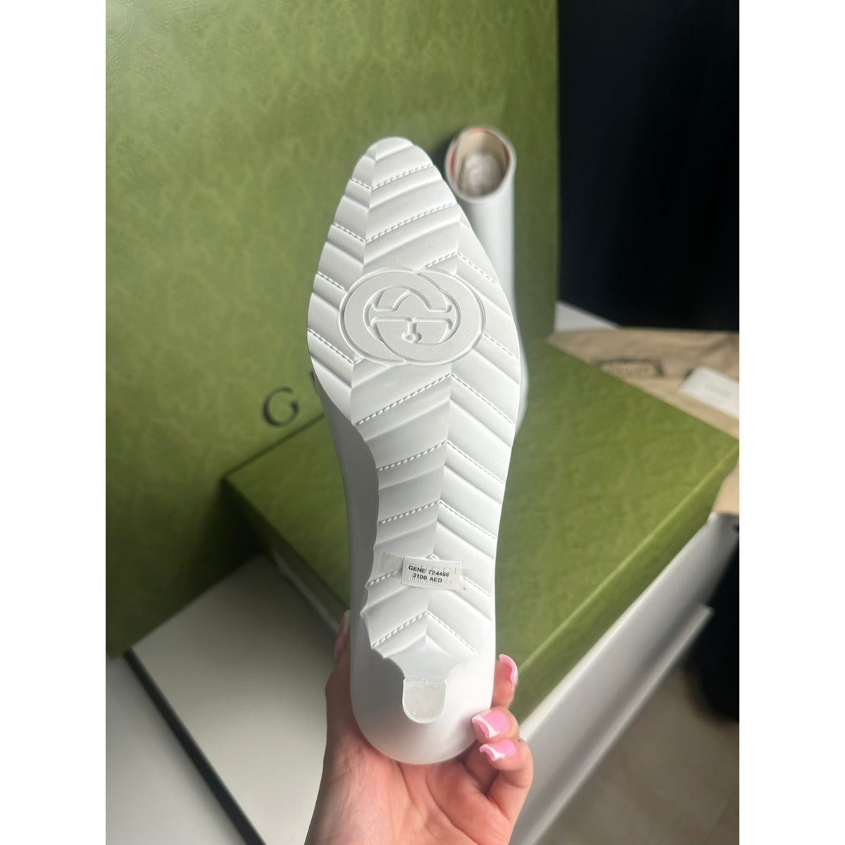 Gucci Boots Marmont Blanc 39