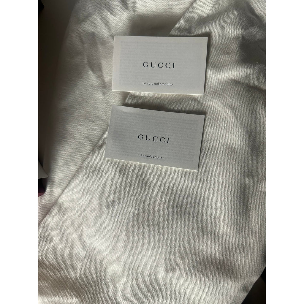 Gucci Mocassins en toile Jordaan Vert 37.5