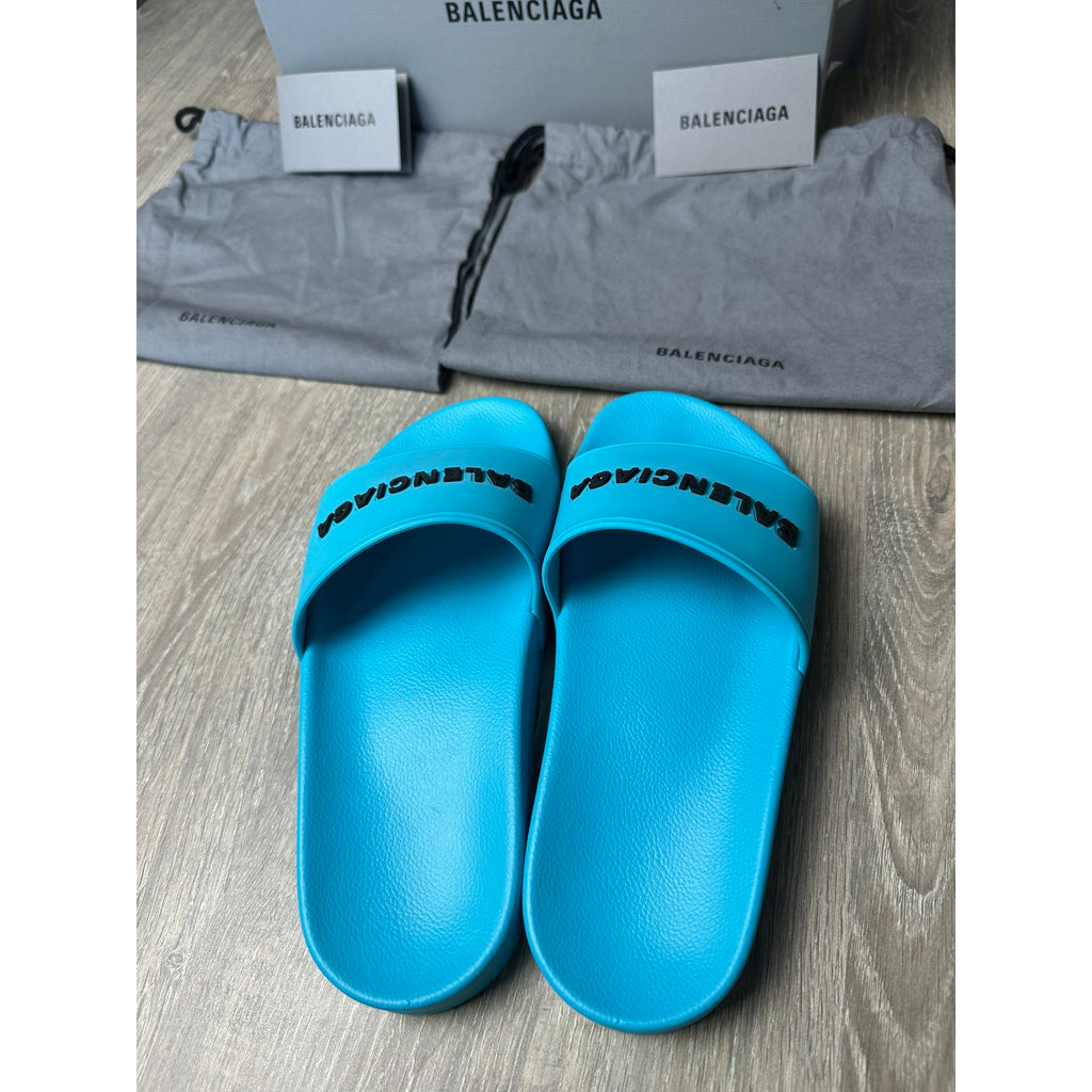 Balenciaga Sandales Bleu 37