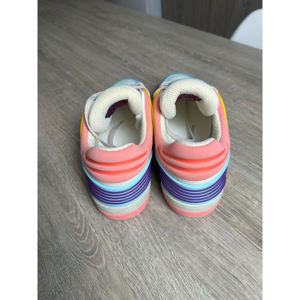 Gucci Baskets en cuir Screener Rose 39.5