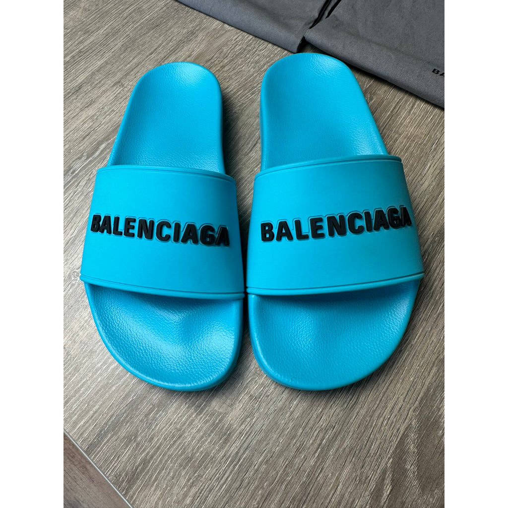 Balenciaga Sandales Bleu 37