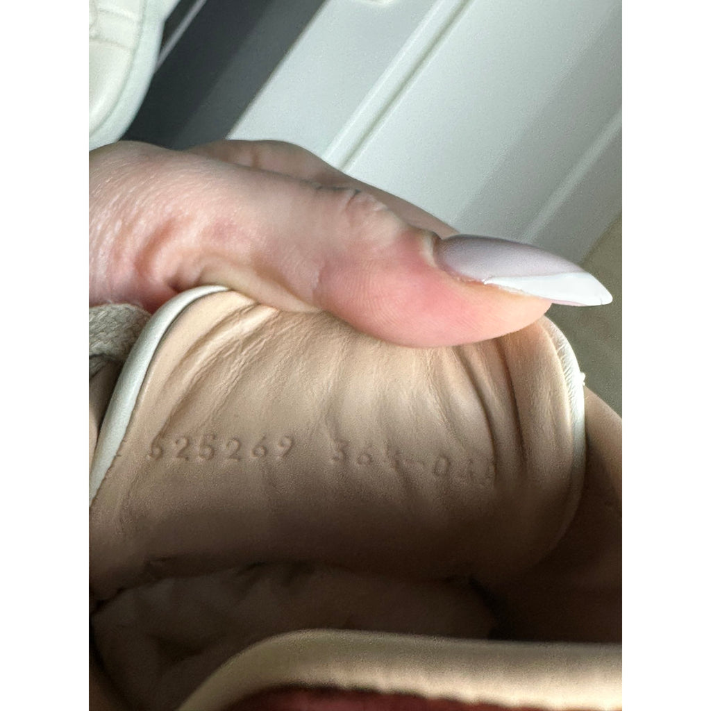 Gucci Baskets en cuir Ace Blanc 36.5