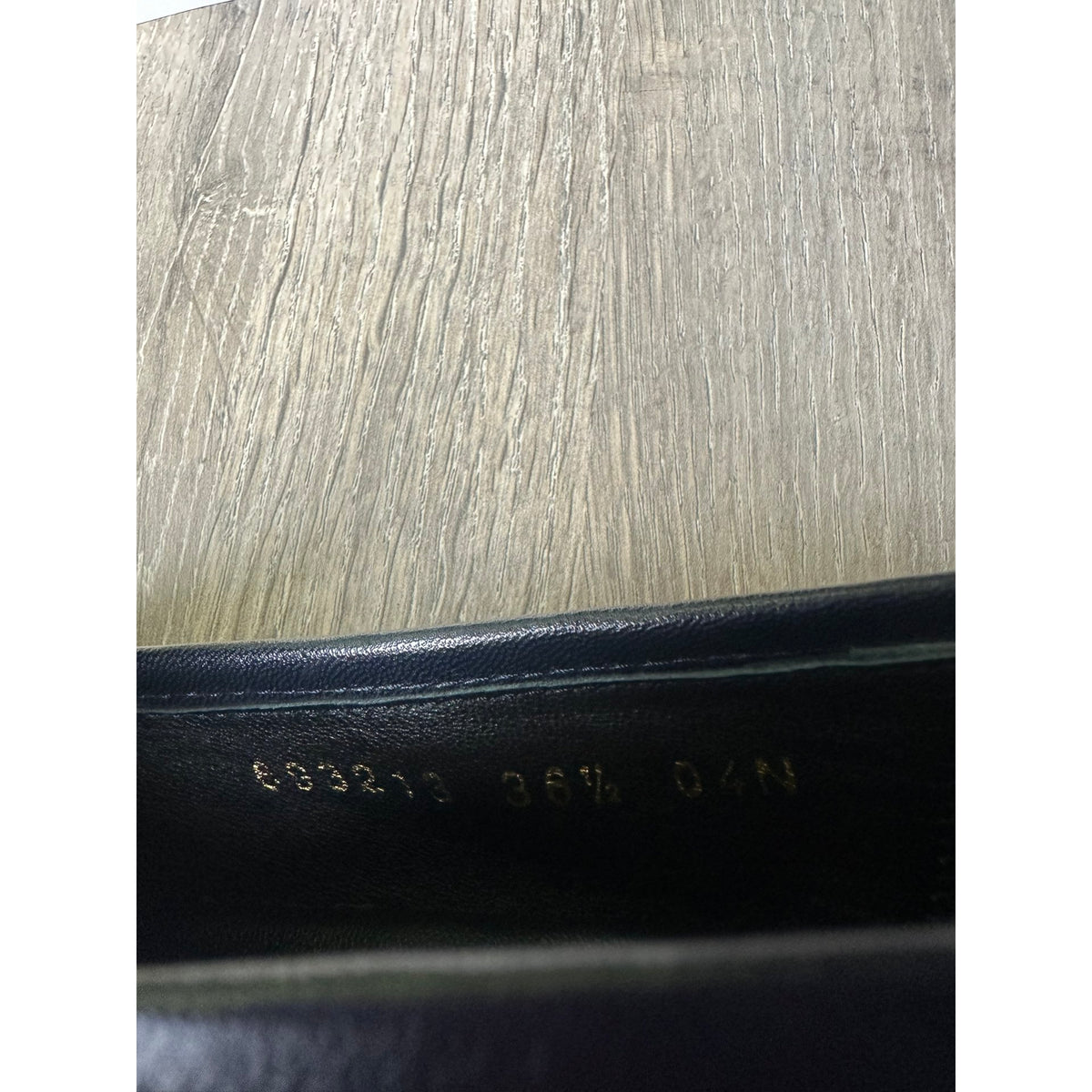 Gucci Mocassins en cuir Jordaan Marron 36.5