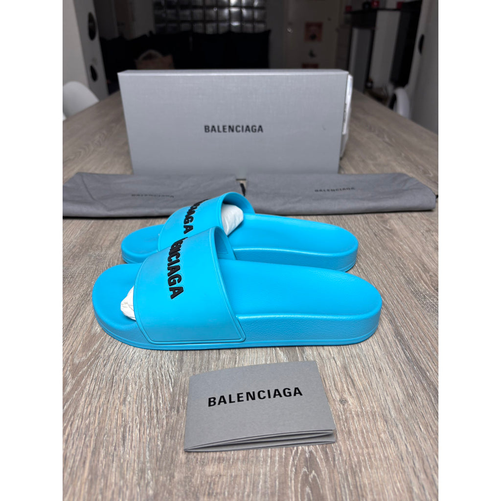 Balenciaga Mules Bleu 37