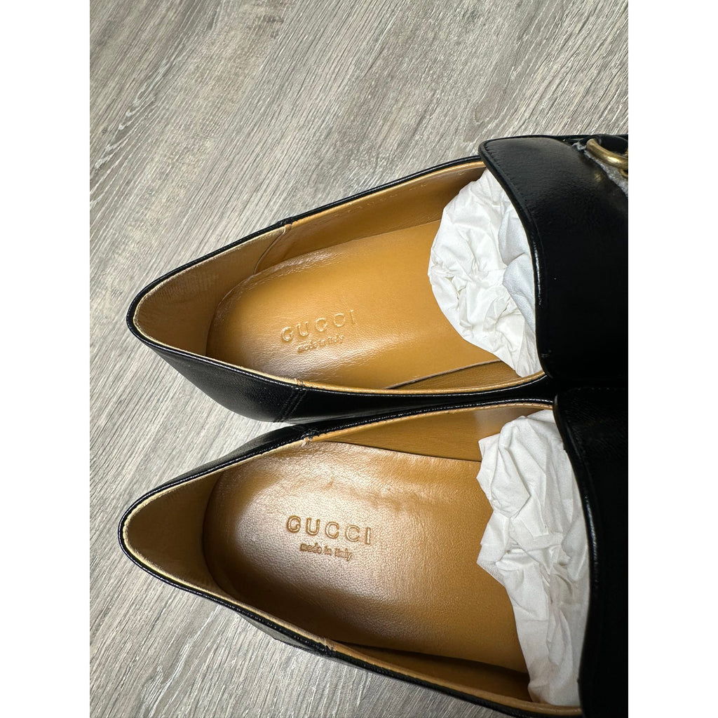 Gucci Mocassins en cuir Jordaan Noir 40