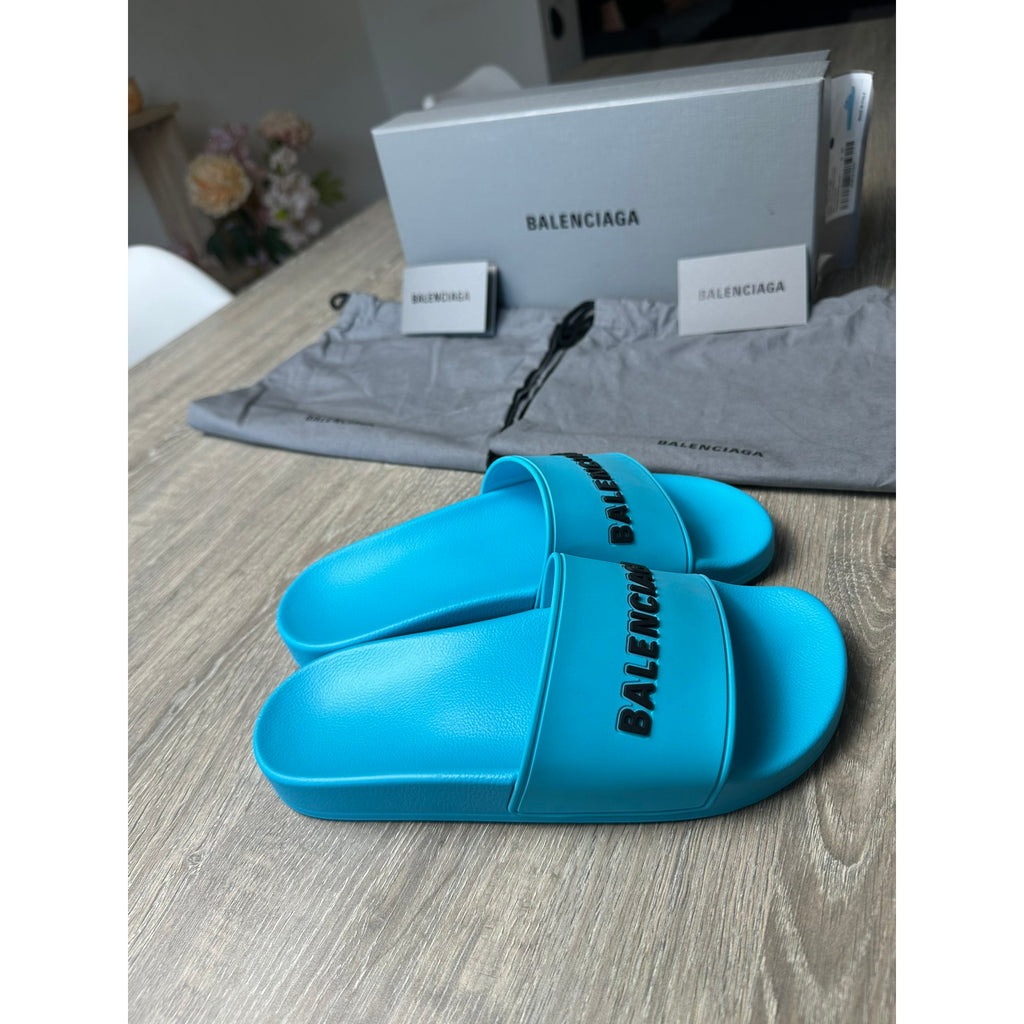 Balenciaga Sandales Bleu 37