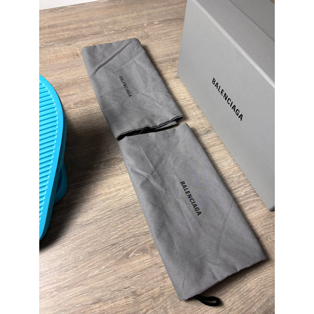 Balenciaga Mules Bleu 37