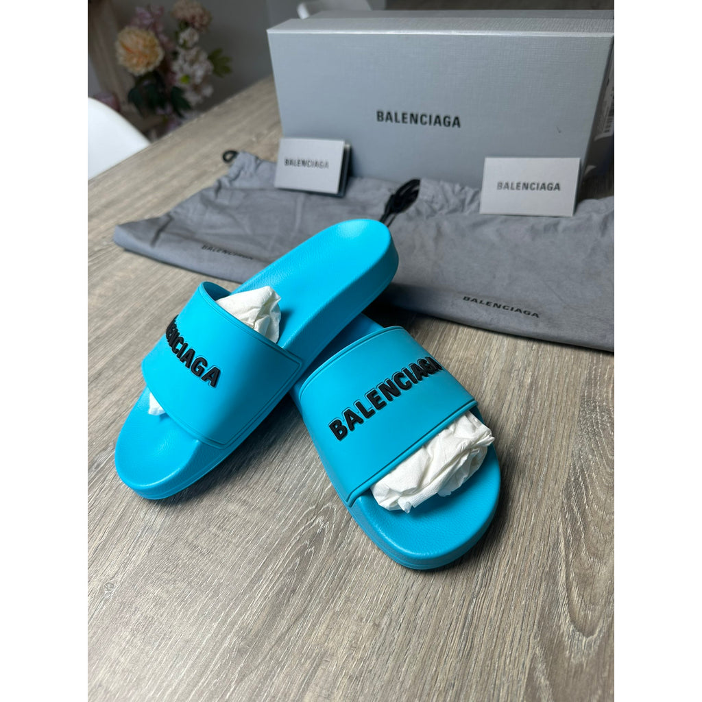Balenciaga Sandales Bleu 37
