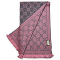 Gucci Echarpe en laine Rose