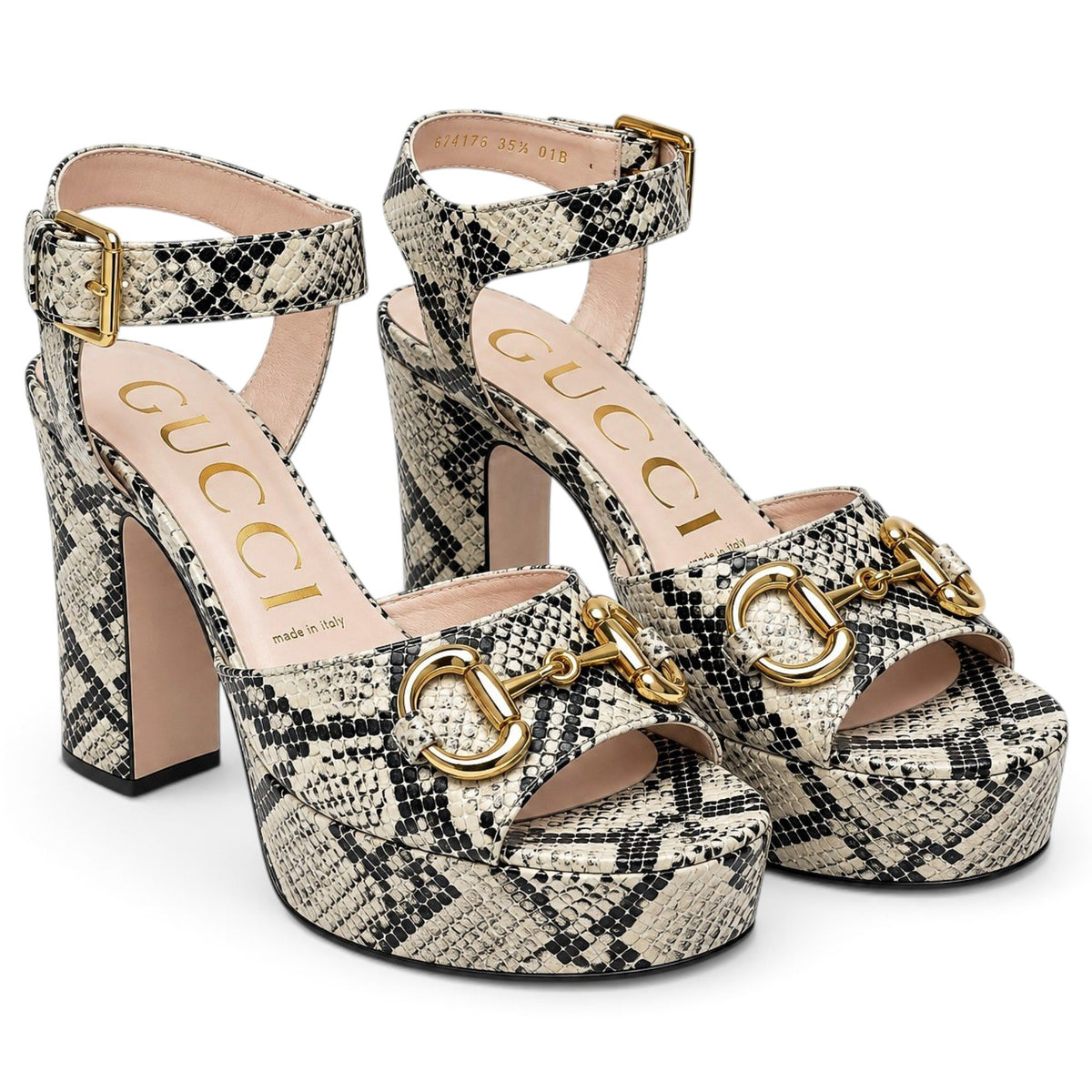 Gucci Escarpins en cuir Marron 35.5