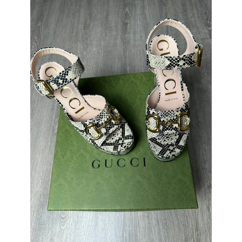 Gucci Escarpins en cuir Marron 35.5