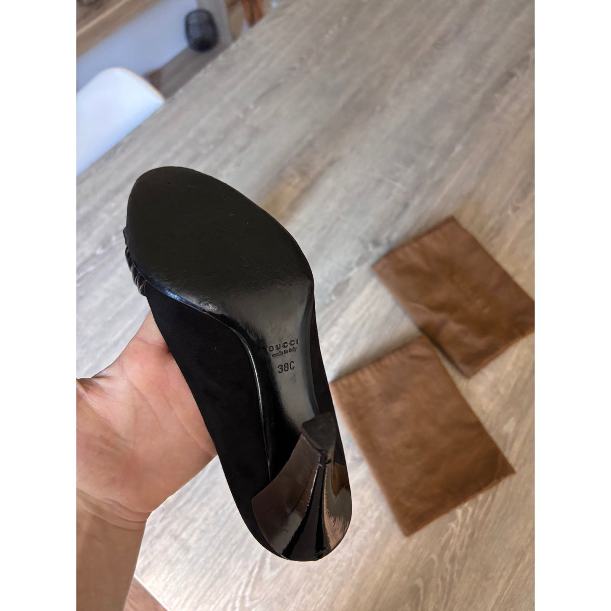 Gucci Escarpins en cuir Noir 38