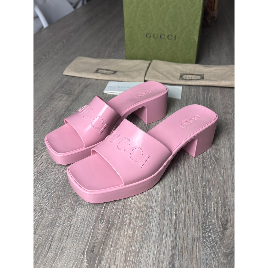 Gucci Mules Rose 38