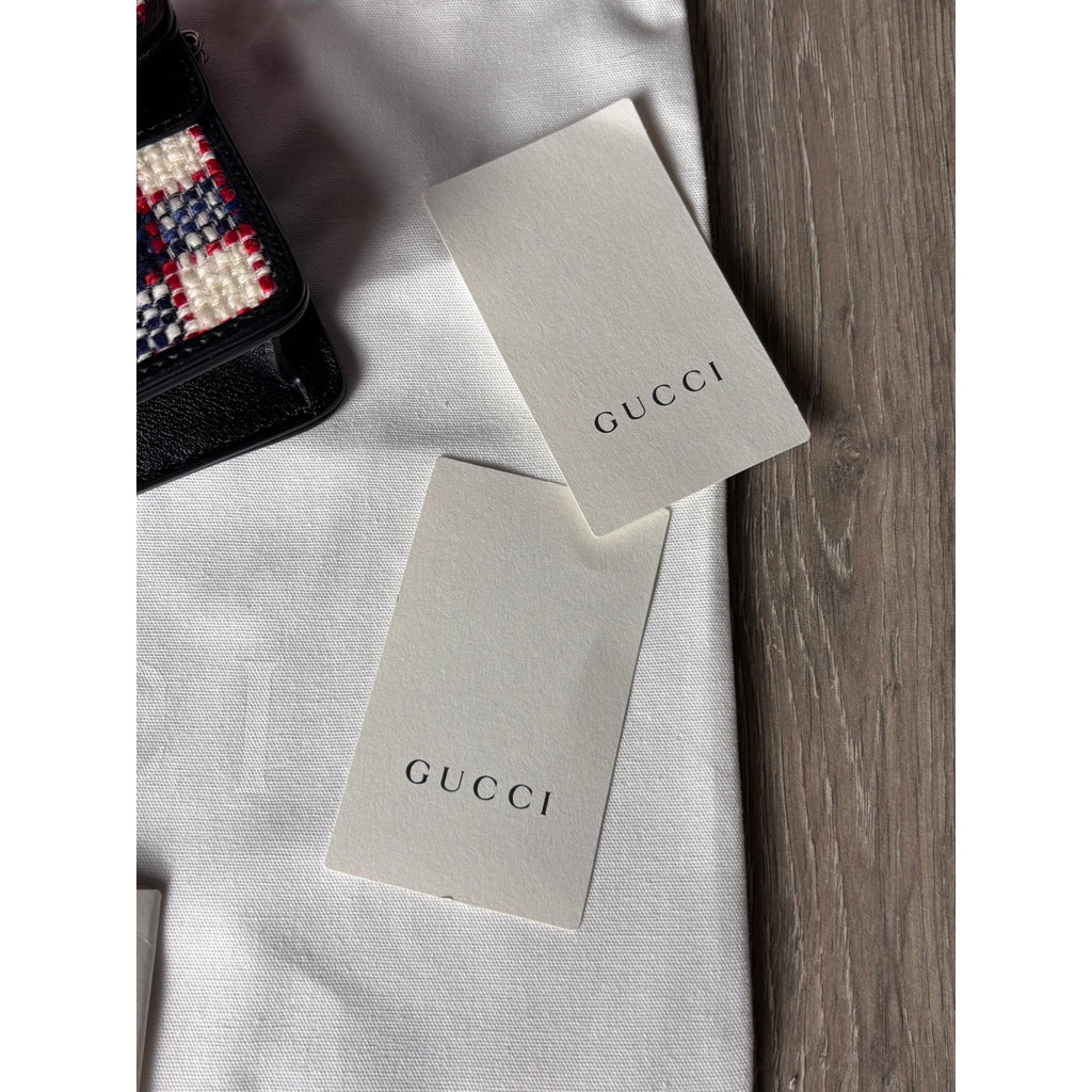 Gucci Sac bandoulière en cuir Dionysus Super Mini Bleu Largeur 16.5 cm, Hauteur 10 cm, Profondeur 4 cm